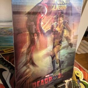 Marvel Studios Deadpool and Wolverine 3D Poster